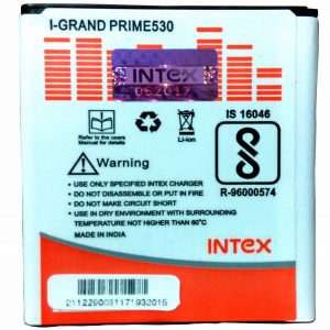 Purchase on low price samsung galaxy grand prime g530 battery by Intex Technologies (India) Ltd.