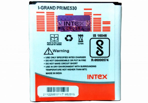 Purchase on low price samsung galaxy grand prime g530 battery by Intex Technologies (India) Ltd.