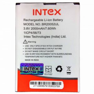 intex aqua lions 4g battery in india