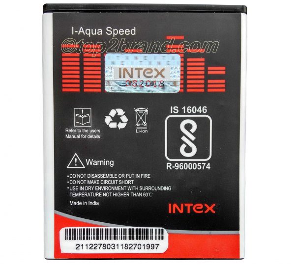 intex aqua speed battery price in india