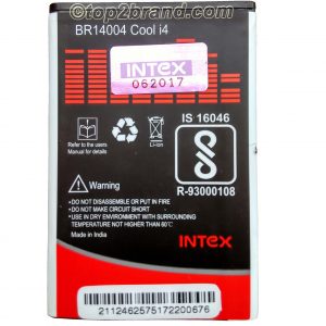 intex cool i4 battery Price in india