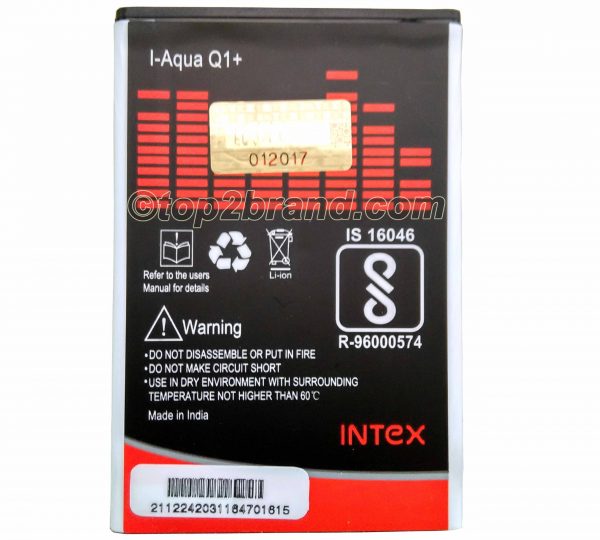 intex aqua Q1 Plus battery in india