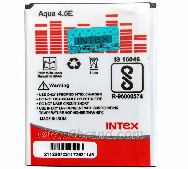 intex mobile battery for intex aqua 4.5e