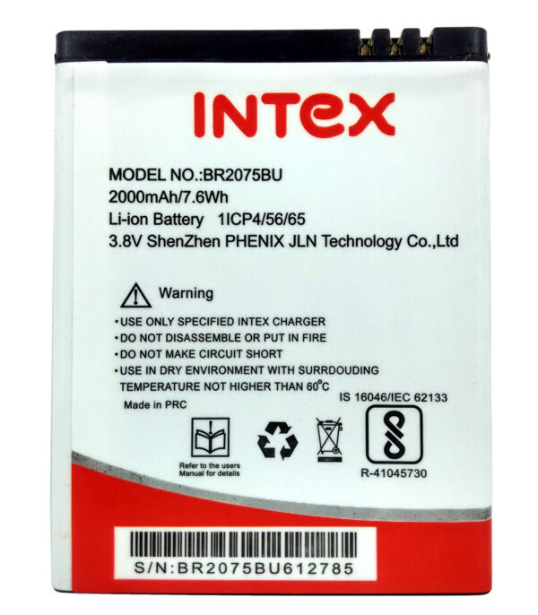 Intex Aqua Q7 pro battery