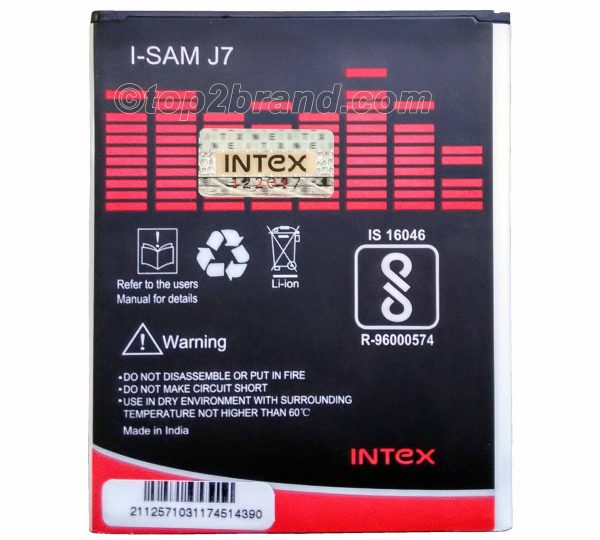 intex made - samsung galaxy J7 battery