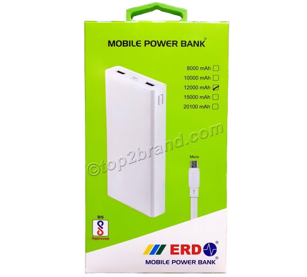 Buy ERD Power Bank 15000 MAh : ElementzOnline INDIA