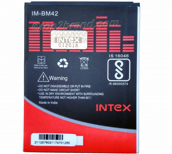 intex made Xiaomi Redmi Note battery