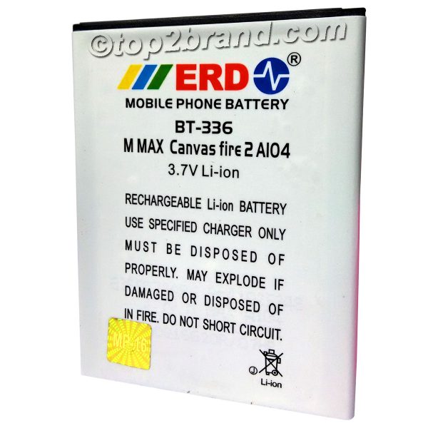 battery for Micromax Canvas Fire A104 by erd