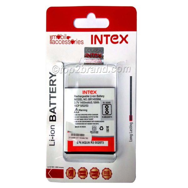 intex aqua t5 battery