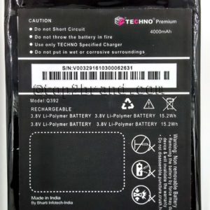 techno Micromax Canvas Juice 3 Q392 battery