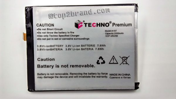 techno Micromax Canvas Fire 4 A107 battery