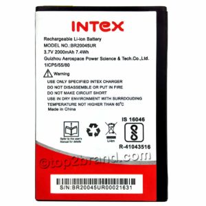 battery for Intex Aqua Amaze Plus
