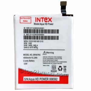 Intex Aqua HD Power battery