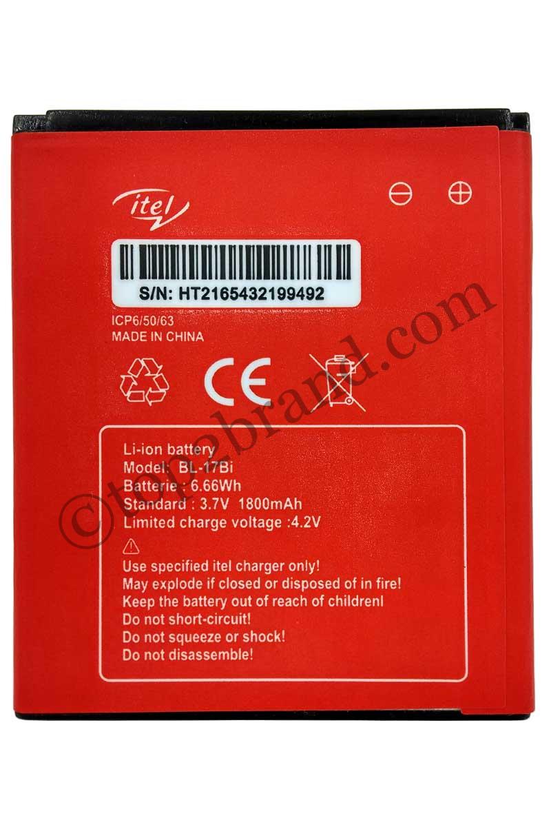 BL-17BI front itel 17bi battery