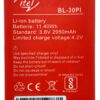 BL-30PI front BL-30PI battery