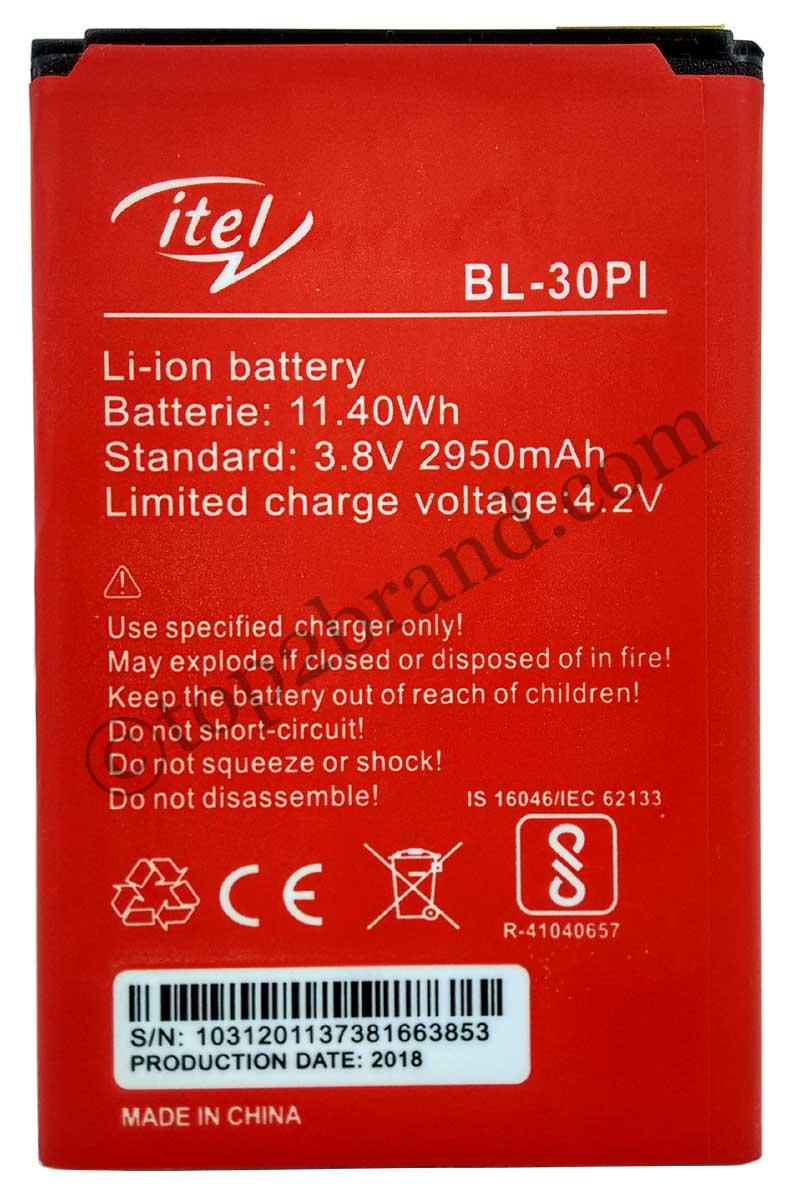 BL-30PI front BL-30PI battery