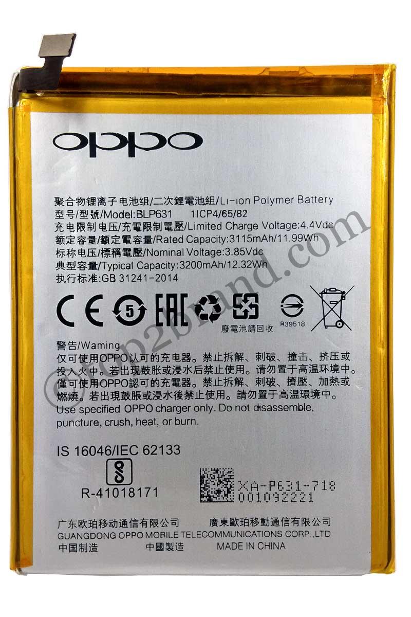 BLP631 blp631 battery for Oppo A77