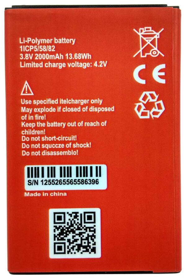 itel A23 2020 battery