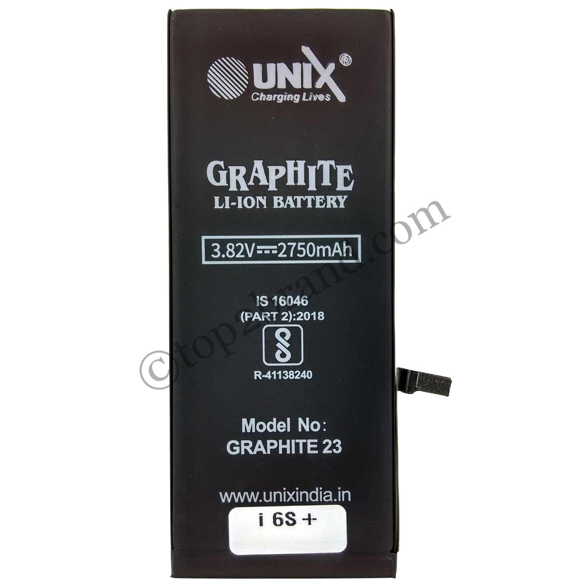 iphone 6s+ front unix graphite battery for iphone 6s plus