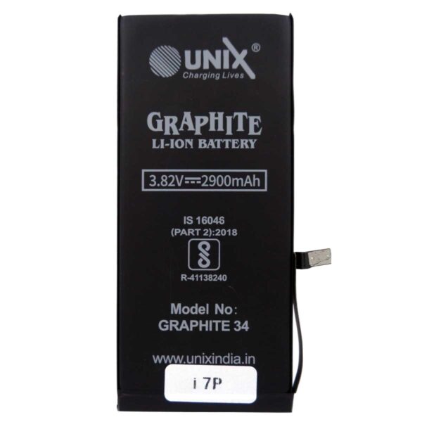 unix graphite 2900mah battery for iphone 7 plus