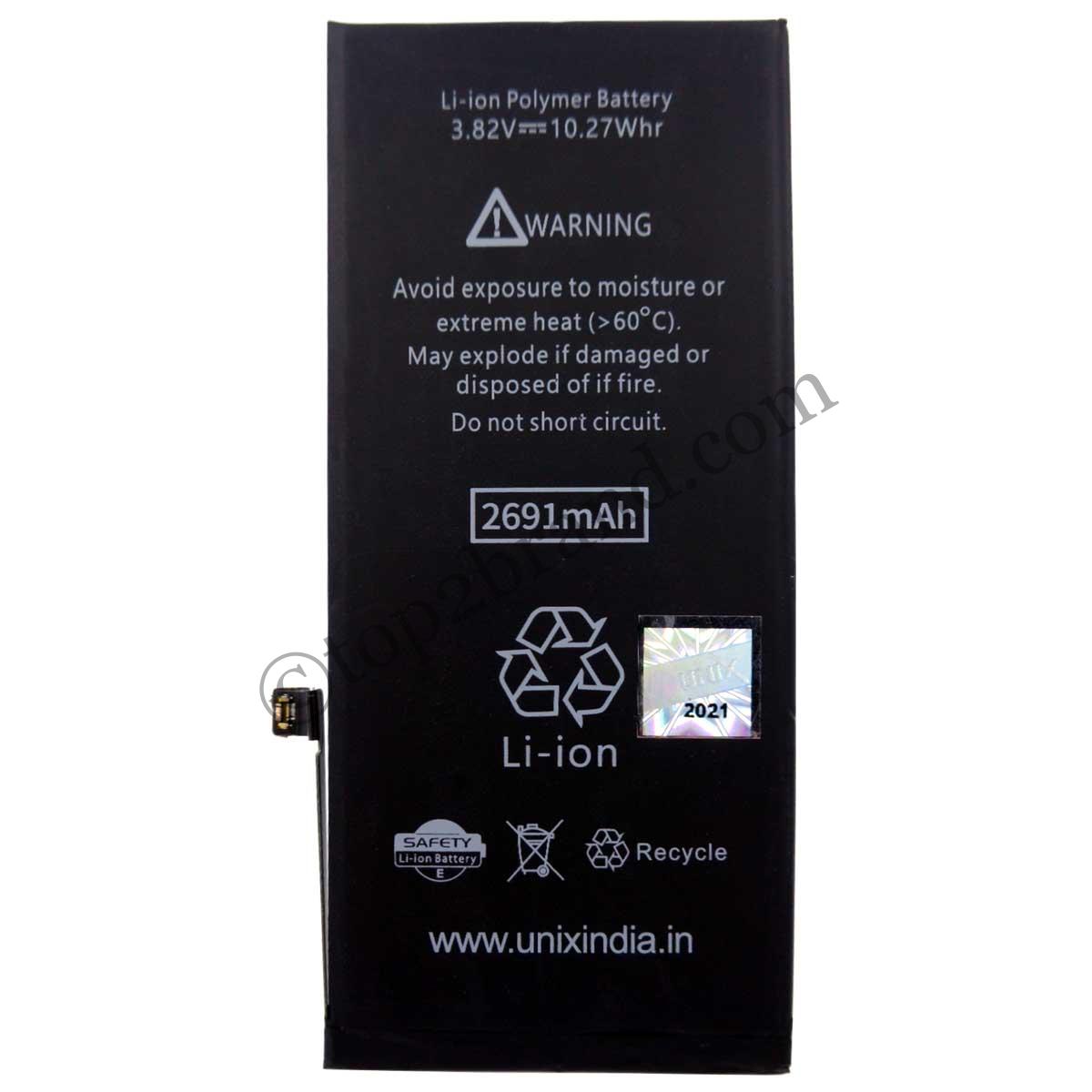 iphone 8+ back unix graphite battery for iphone 8 plus