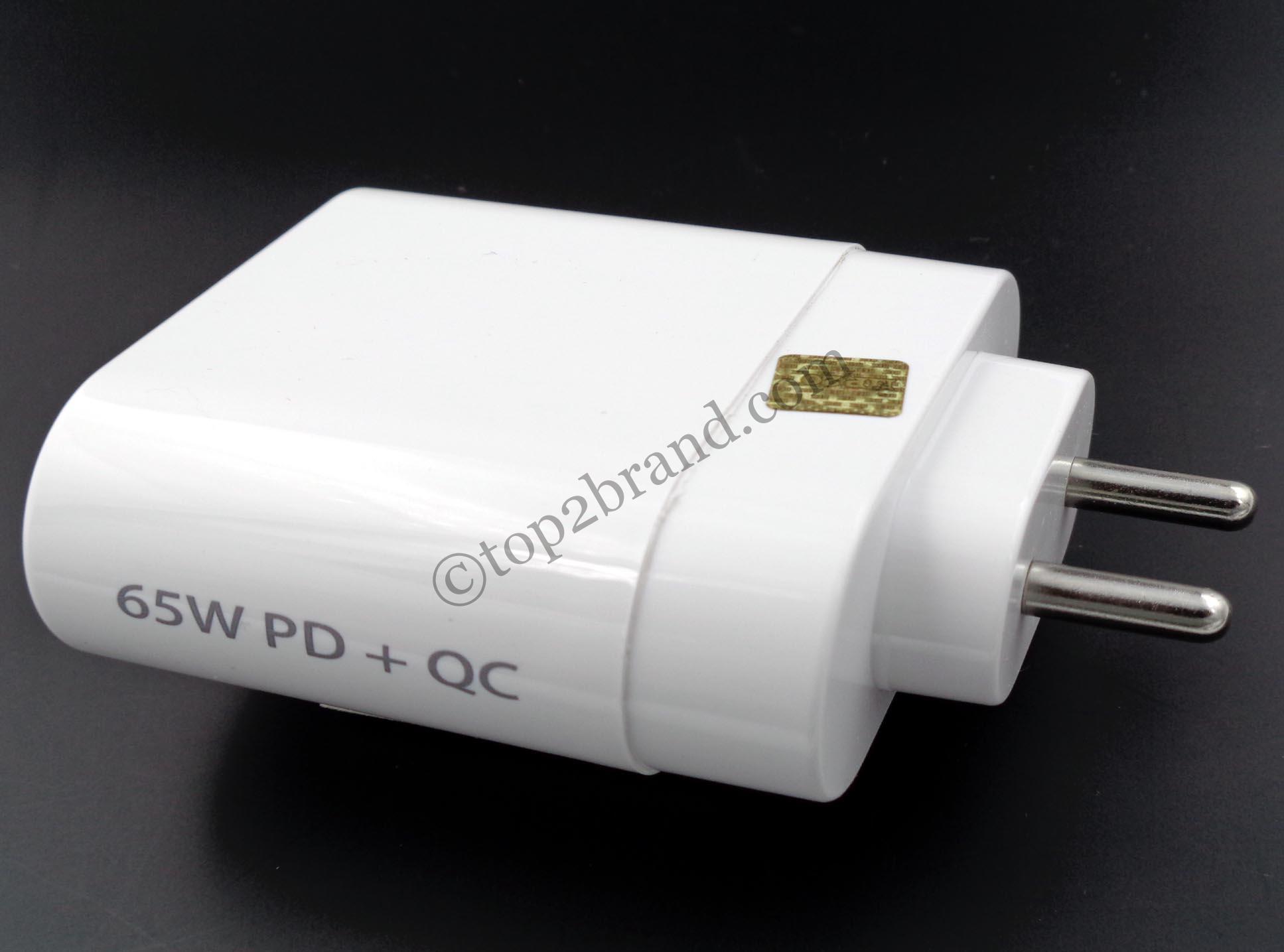 ERD 65W PD + QC back xiaomi redmi note 10s charger