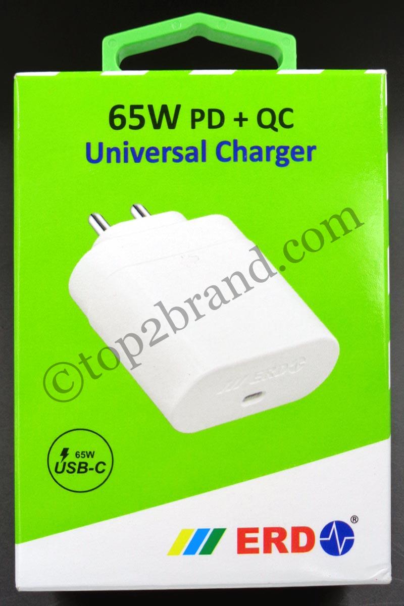 ERD 65W PD + QC xiaomi redmi note 10 charger