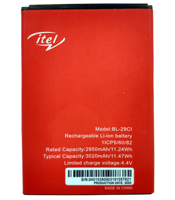 Itel A25 Pro battery