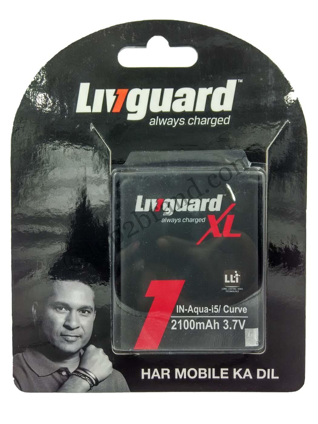 Intex Aqua i5 curve Packing intex Aqua i5 battery