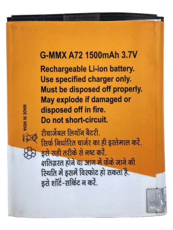 Micromax A72 Canvas Viva battery backup