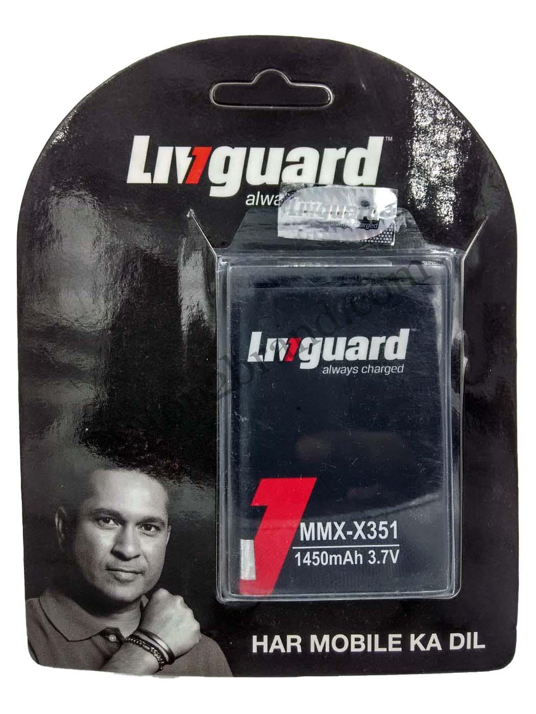 M.max X351 battery micromax x351 batterymade by livguard
