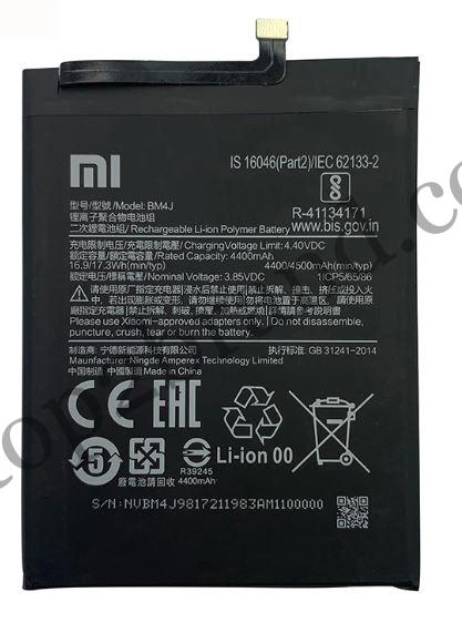 BM4J clear photo Xiaomi Redmi Note 8 Pro battery