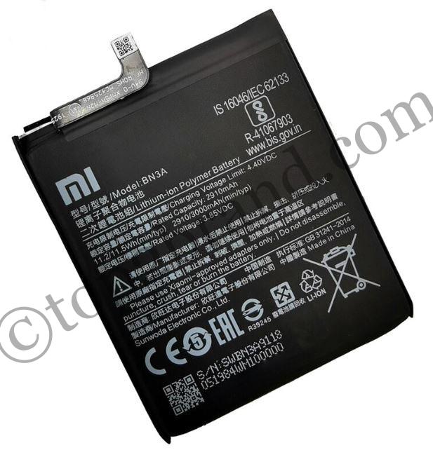 BN3A angle Front Xiaomi Redmi Go Battery price in India