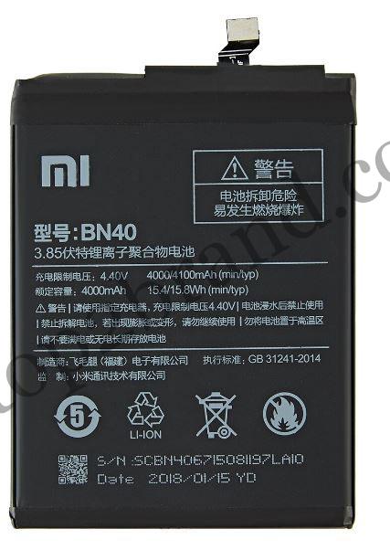 BN40 front 1 xiaomi redmi 4 prime battery