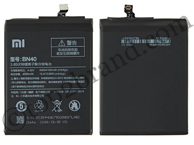BN40 xiaomi redmi 4 pro battery