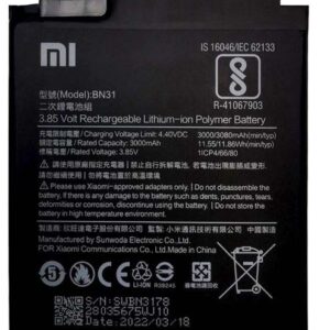 Xiaomi Redmi Y2 battery