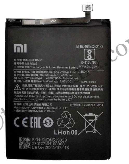 xiaomi redmi 8 battery