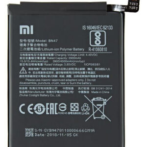Xiaomi Redmi 6 Pro battery