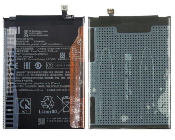 Xiaomi Redmi 9T battery