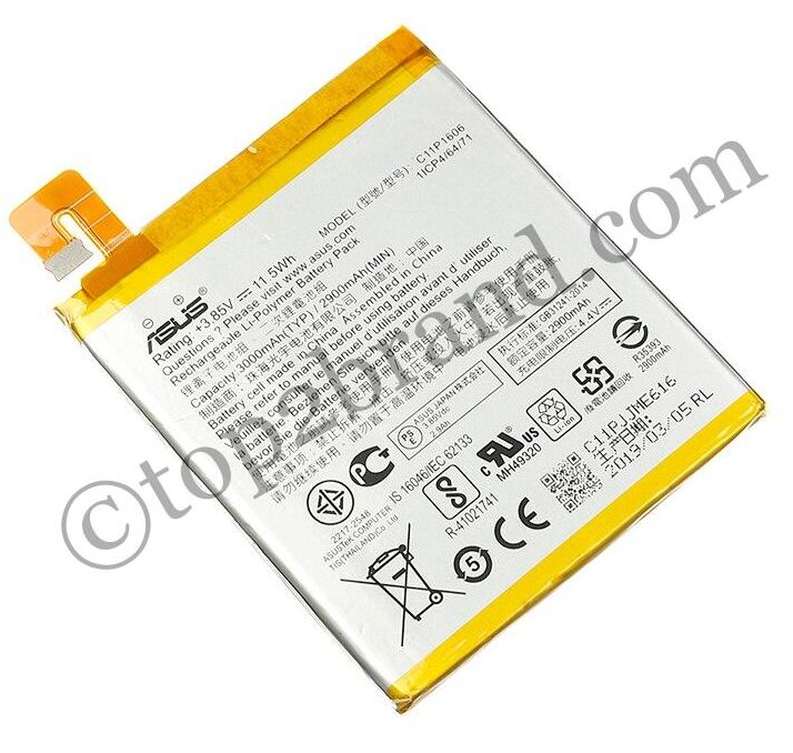 ASUS-100-Original-3000mAh-C11P1606-Battery-For-ASUS-Zenfone-3-Laser-5-5-ZC551KL-Phone-Latest-2 ASUS Zenfone 3 Laser 5.5" battery mAh