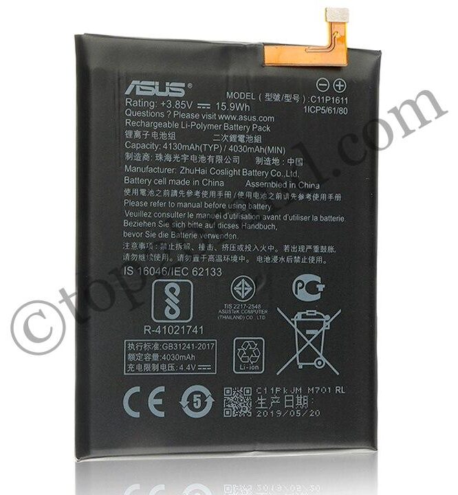 Orignal-Asus-C11P1611-Battery-For-ASUS-Zenfone-3-Max-ZC520TL-ZB570TL-X018DC-4030mAh buy online ASUS Zenfone 3 Max ZC520TL ZB570TL X018D battery at best price