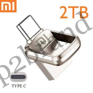 Xiaomi U Disk 2TB 1TB 256GB128G 512GB USB 3.1 Type-C Interface Mobile Phone Computer Mutual Transmission Portable USB Memory