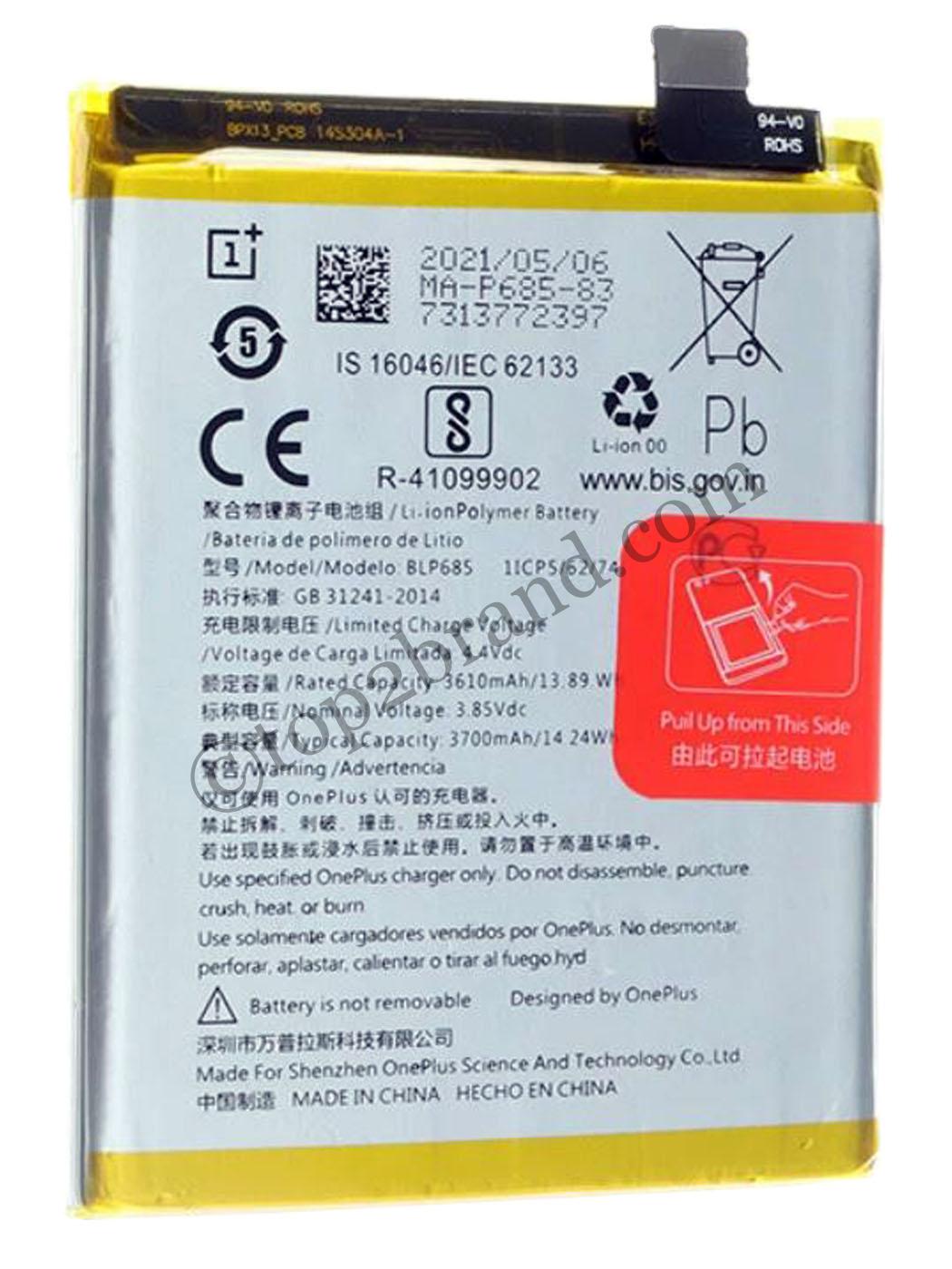 OnePlus 6T battery mAh buy online OnePlus 6T battery at best price