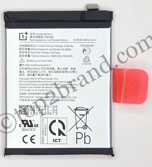 oneplus nord n10 5g battery