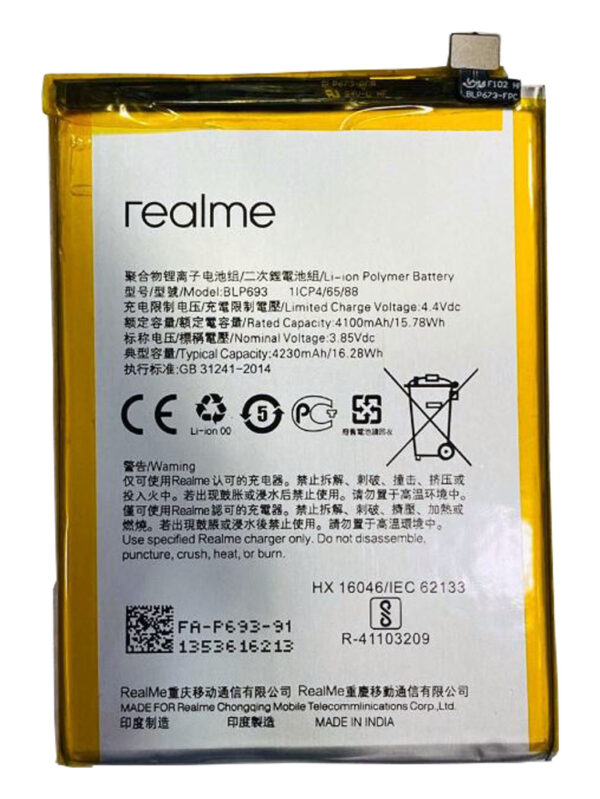 buy online Realme 3 battery at best price