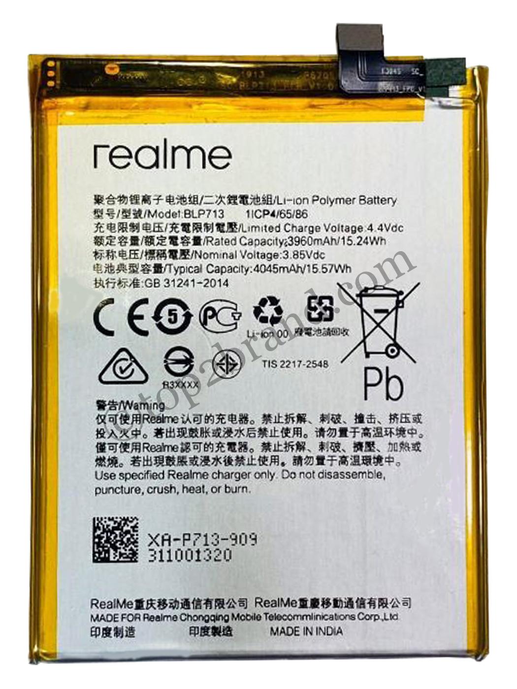 buy onlRealme 3 Pro battery mAh buy online Realme 3 Pro battery at best price