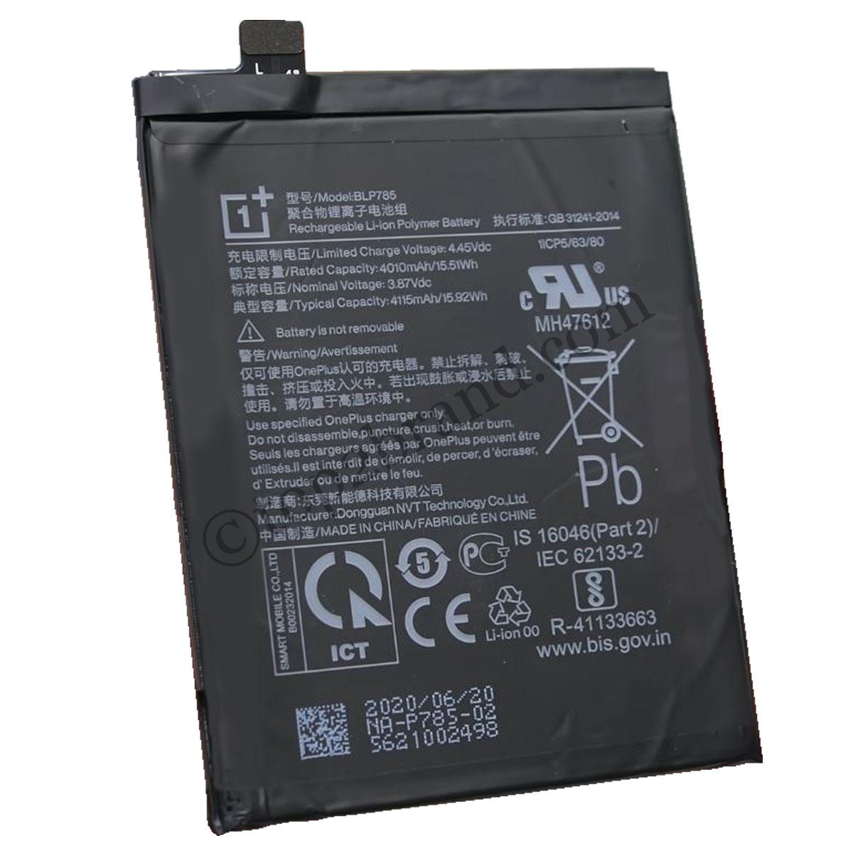 buy online oneplus Nord b oneplus Nord battery mAh buy online oneplus Nord battery at best price