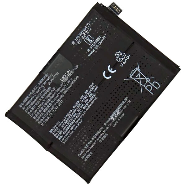 Batería BLP887 Para Realme GT2 Pro / Realme GT Neo 2 De 5000mAh De Desmontaje Batería BLP887 Para Realme GT2 Pro / Realme GT Neo 2 De 5000mAh De Desmontaje