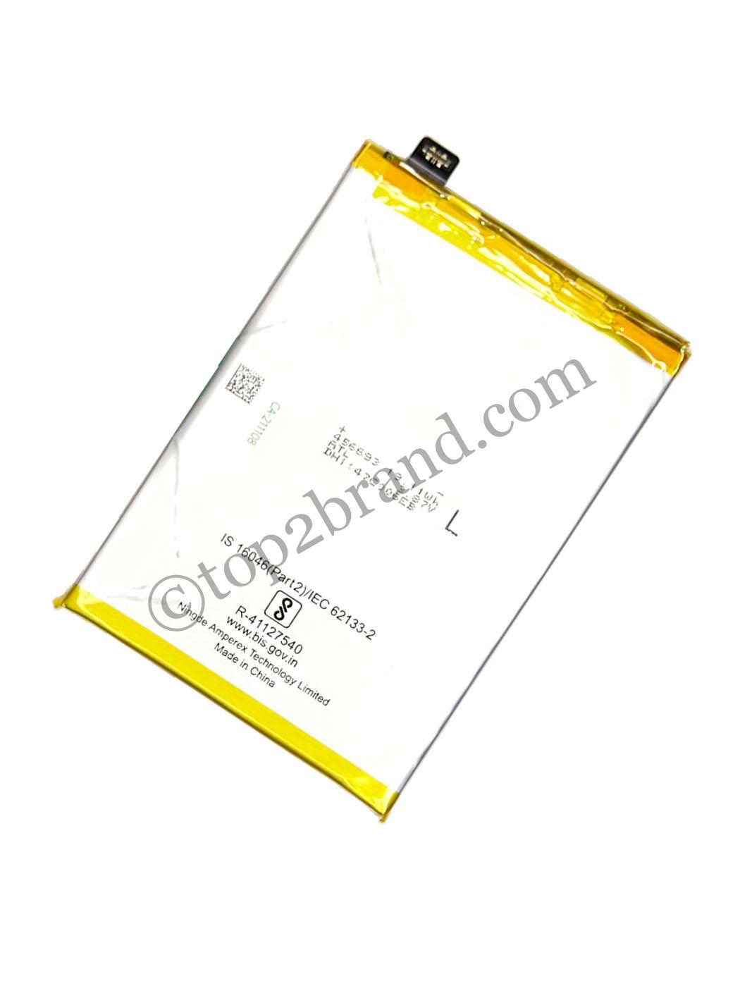 back angle Realme 9 5G battery price in service center