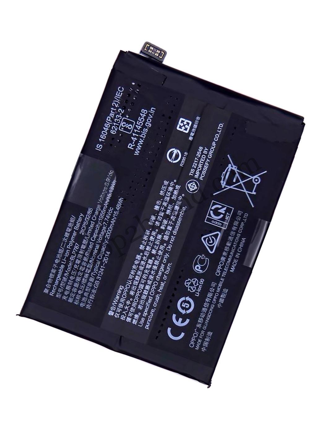 Oppo Reno4 Pro 5G battery replacement Oppo Reno4 Pro 5G original battery